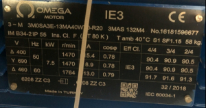 3M0SA3E-13MA40BT0 Omega-Motor