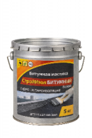 Битумная мастика СтройИзол Битумный ЭКОБИТ ведро 5,0 кг