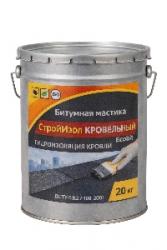 Битумная мастика ведро 20,0 кг СтройИзол Кровельный Ecobit