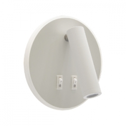 Декоративний світильник, Strühm, 6W+3W, 3000K+4000K, білий, STR-03722