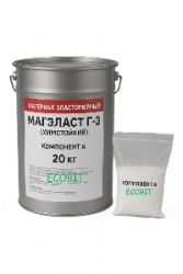 Эластомерный материал МЭК МАГЭЛАСТ Г-3А Ecobit Химстойкая Жидкая Резин