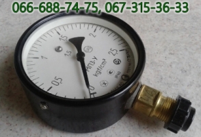 Манометр для воды, пара, газа, масла, кислорода, ацетилена