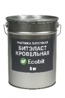 Мастика битумная ведро 5,0 кг БИТЭЛАСТ - КРОВЕЛЬНЫЙ Ecobit