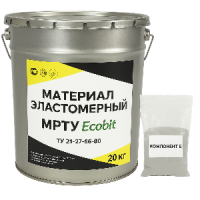 Мастика МРТУ Ecobit эластмерная ГОСТ 30693-2000 Жидкая Резина