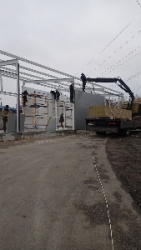 Монтаж сендвіч-панелей, металоконструкцій, профлист