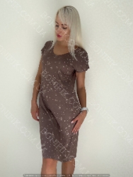 Нічна сорочка з коротким рукавом із колекції "Latte" (60491) арт. 1335