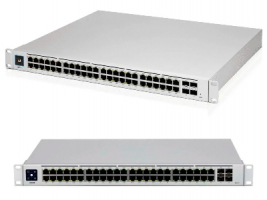 Новый современный свитч Unifi Switch USW-48 с 48 портами