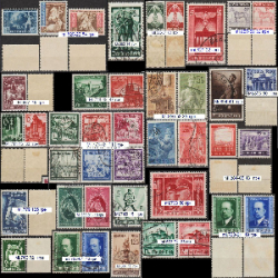 Поштові марки Рейху періоду 1933-45 _набір 6