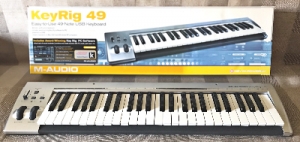 ПРОДАЮ MIDI-клавіатуру M-Audio KeyRig 49