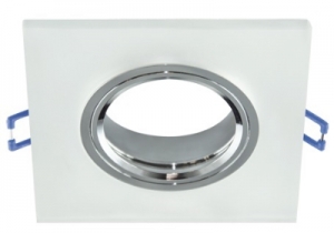 Стельовий світильник/корпус, Strühm, вбудований, скло/хром, STR-03598