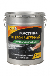 ТЕГЕРОН Битумный ЭКОБИТ ведро 25,0 кг мастика резино-битумная