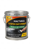 ТЕГЕРОН Битумный ЭКОБИТ ведро 3,0 кг мастика резино-битумная