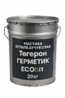 Тегерон Герметик EКОБIТ мастика бутилкаучукова вiдро 20 кг