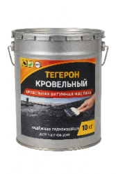 Тегерон Кровельный Ecobit ведро 10,0 кг - кровельная битумная мастика