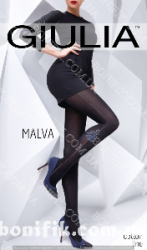 Теплі бавовняні жіночі колготки MALVA 150 DEN (model 2)