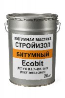 Бітумна мастика СтройIзол бітумний Ecobit ДСТУ Б В.2.7-108-2001
