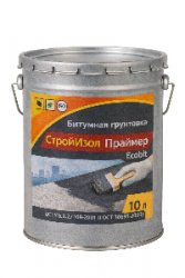 Битумная грунтовка ведро 10,0 л СтройИзол Праймер ЭКОБИТ