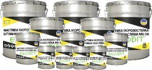 Битумно-масляная морозостойкая мастика МБ-50 Ecobit