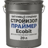Бітумова ґрунтовка СтройIзол Праймер EКОБIТ ДСТУ Б В.2.7-108-2001