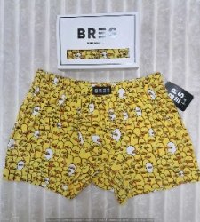 Чоловічі боксери BRES з принтом «Каченята» (арт. MSHK 304/03/133)