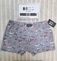 Чоловічі боксери BRES з принтом «Кумедні гримаси» арт. MSHK 304/03/137