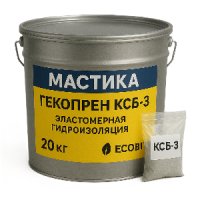 Гекопрен КСБ-3 Ecobit эластомерная гидроизоляция  жидкая резина