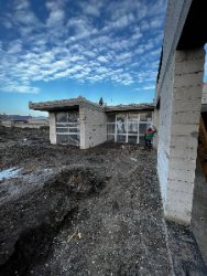Кладка стен из газоблока и кирпича