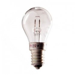 Лампа 6В 25Вт, РН6-25 Е-14/25x17, PH-6-25, РН-6-25-1, 6V 25W