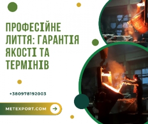 Лиття будь-якої складності, гарантована якість