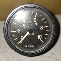 Манометр авіаційний МА-10