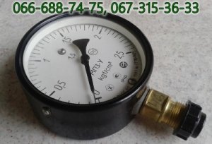 Манометр для воды, пара, газа, масла, кислорода, ацетилена