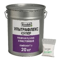 Мастика эластомерная УЛЬТРАФЛЕКС - СУПЕР Ecobit  жидкая резина химстой