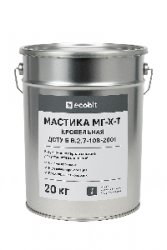 Мастика МГ-Х-Т Ecobit покрівельна гідроізоляційна ГОСТ 30693-2000 20 к
