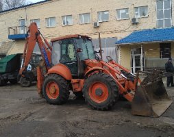 Послуги екскаватора-навантажувача