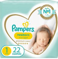 Підгузки Pampers Premium Care розмір 1 (2-5 кг), 22 шт