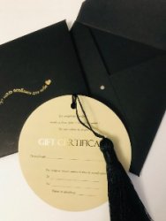 Подарункові сертифікати, конверти, запрошення