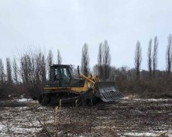 Послуги з розчищення та вирівнювання території
