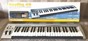 ПРОДАЮ MIDI-клавіатуру M-Audio KeyRig 49