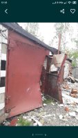 Ремонт гаражных ворот после взрывов