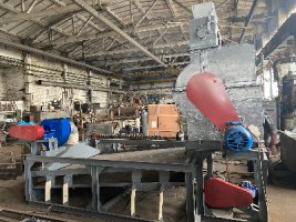 Рушально-веечная масшина. Семенорушка для подсолнечника.