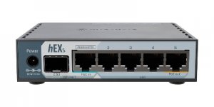 Современный маршрутизатор MikroTik hEX S с доставкой