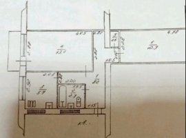 ТОРГ. Продам 2-х ком. 1 станция Люстдорфской дороги. 4 этаж.