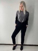 Велюровий жіночий костюм "Onyx" (арт. LOV 006/001)