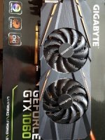 ВидеоКарту  Gigabyte GeForce GTX 1060 3GB GDDR5 192bit  бу.