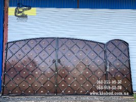 Ворота розпашні прості, ворота відкатні, навіси.
