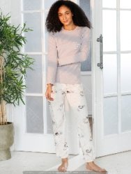 Жіноча піжама з малюнком "Teodora" (16206) (арт. 1297)