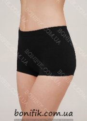 Жіночі чорні труси-шортики "Boxer Briefs"