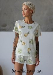 Жіночі комплект піжами "Pineapple" (12006) (арт. 1553)
