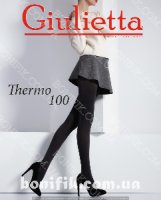 Жіночі щільні колготки з мікрофібри THERMO 100 DEN