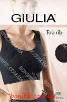 Жіночий безшовний топ на широкій бретелі Top Rib